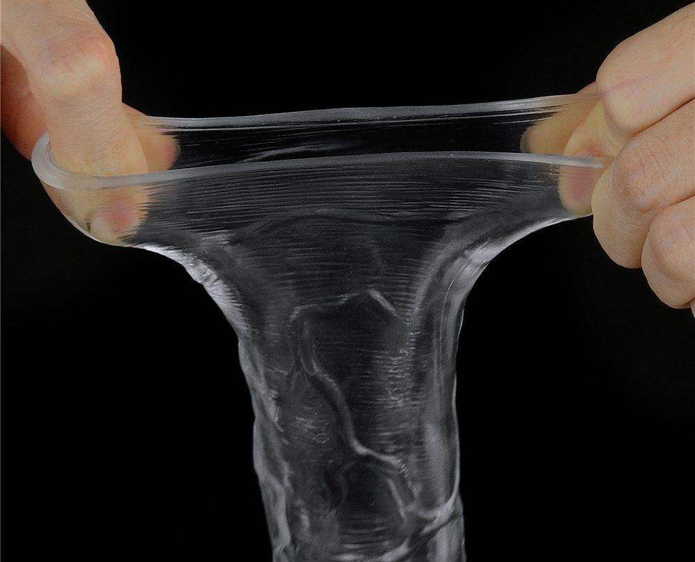 A sight for the most erotic of fantasies, LOVETOY shameless ... Lovetoy - Flawless Penis Sleeve Add 2'' - Clear photo-7