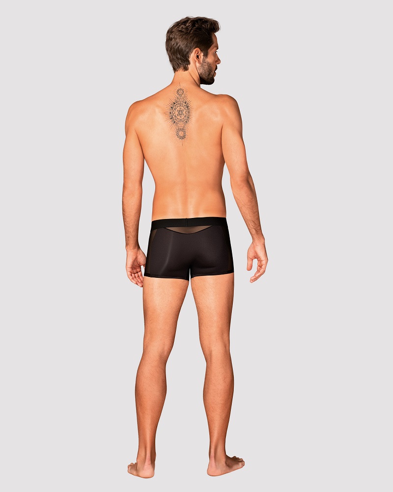 Sexy men’s boxer shorts from the Boldero collection. The int... Obsessive - Boldero Boxers - Black - S/M photo-5