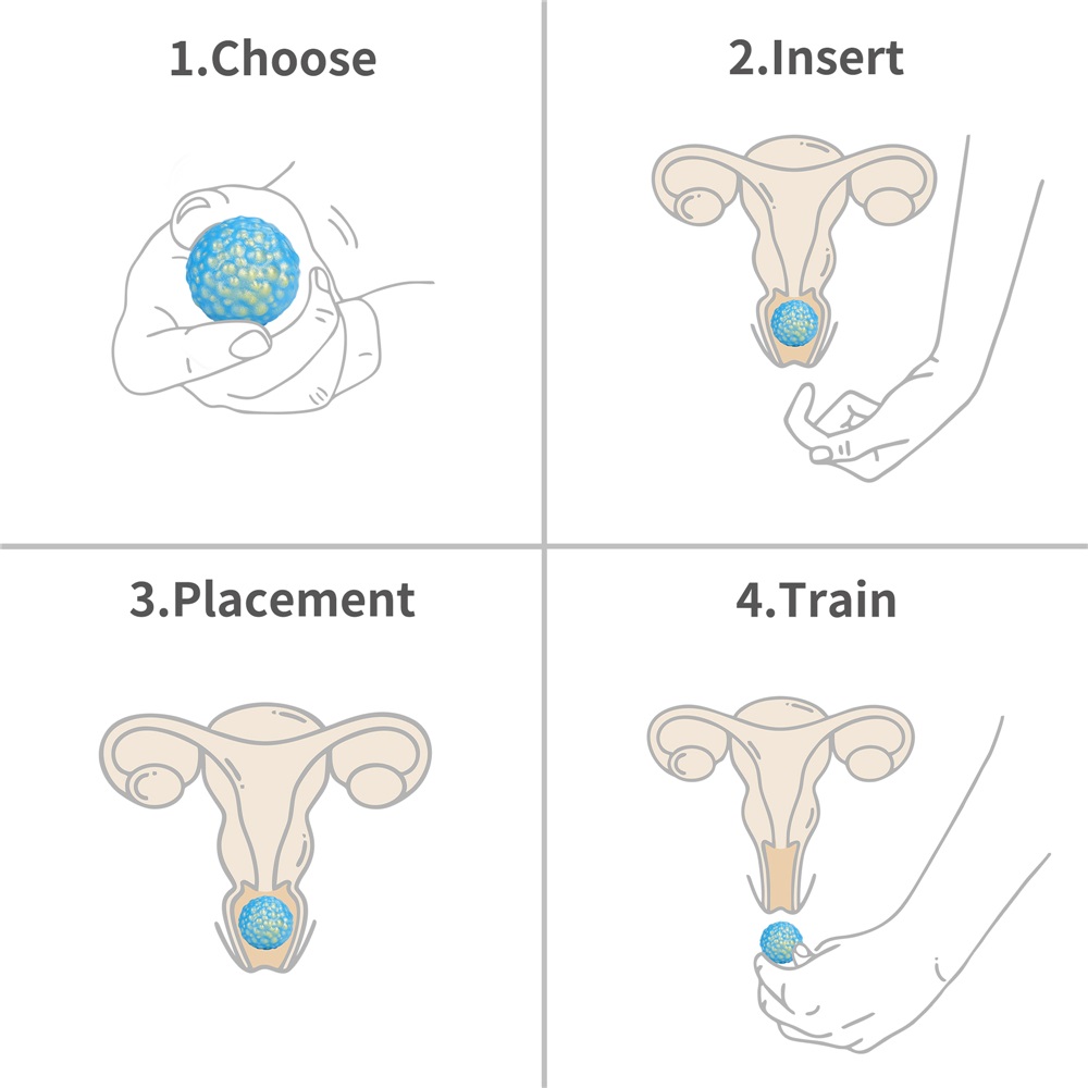 Find your inner strength with easy-to-use weights that take ... Lovetoy - Ocean's Toner Kegel Egg Set - Blue photo-9