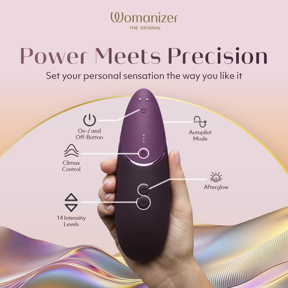 The Womanizer Next Clitoral Stimulator features advanced 3D ... Womanizer - Next - Dark Purple photo-10