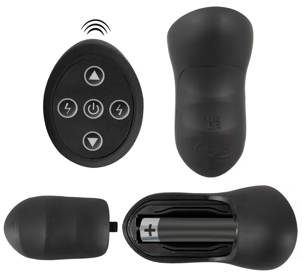 Spreads, stretches, vibrates and electrifies!
The RC Power E... ANOS - E-Stim Power Expander Vibro Plug - Black photo-10