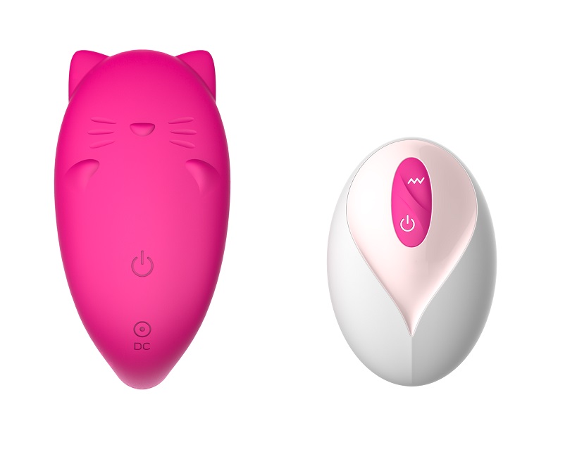 9 Kinds of vibration
Vibration at multiple points
Heating fu... Secwell - Cute Cat Heating Vibrator - Pink photo-2