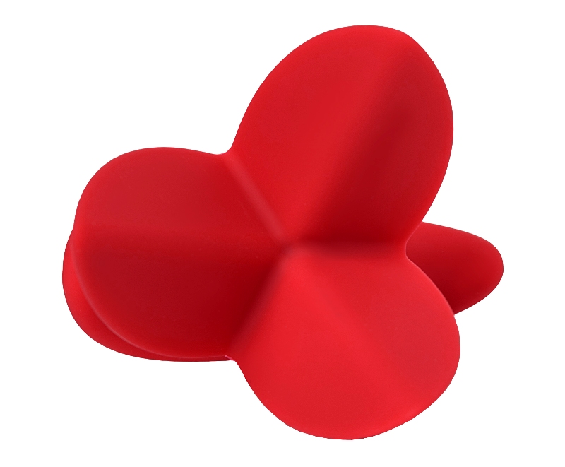 This three-petal expander plug has an exclusive design that ... ToDo - Flower Expander Plug - Red photo-4