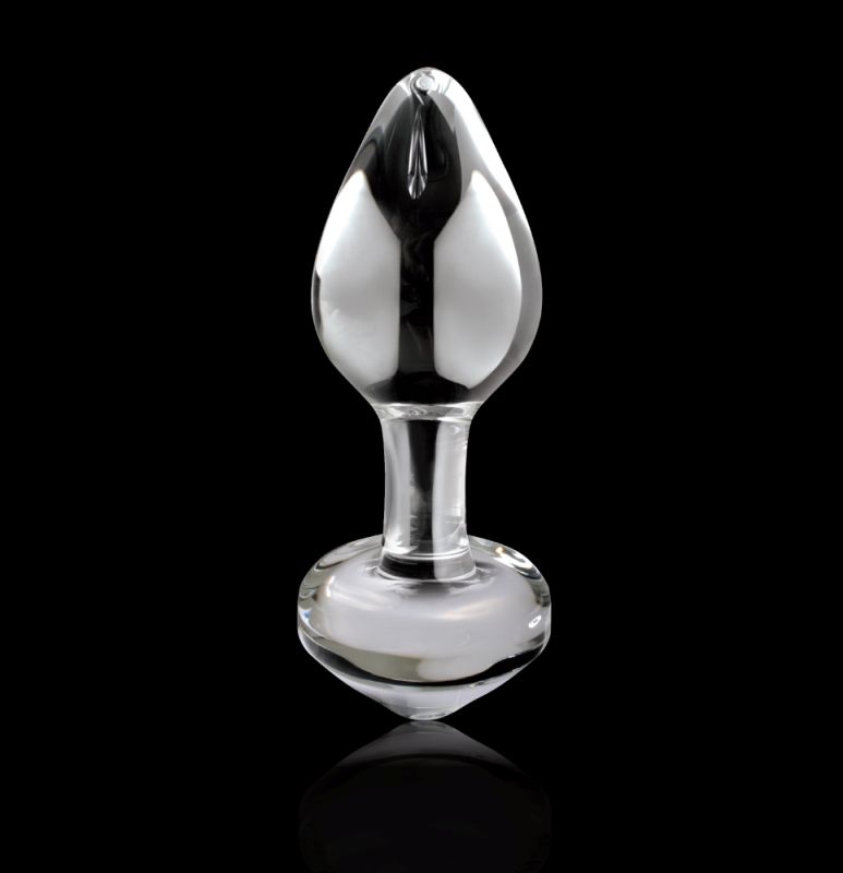 Elegant, upscale, and hand-crafted with amazing attention to... Icicles - Anal Plug No.44 - Clear photo-3
