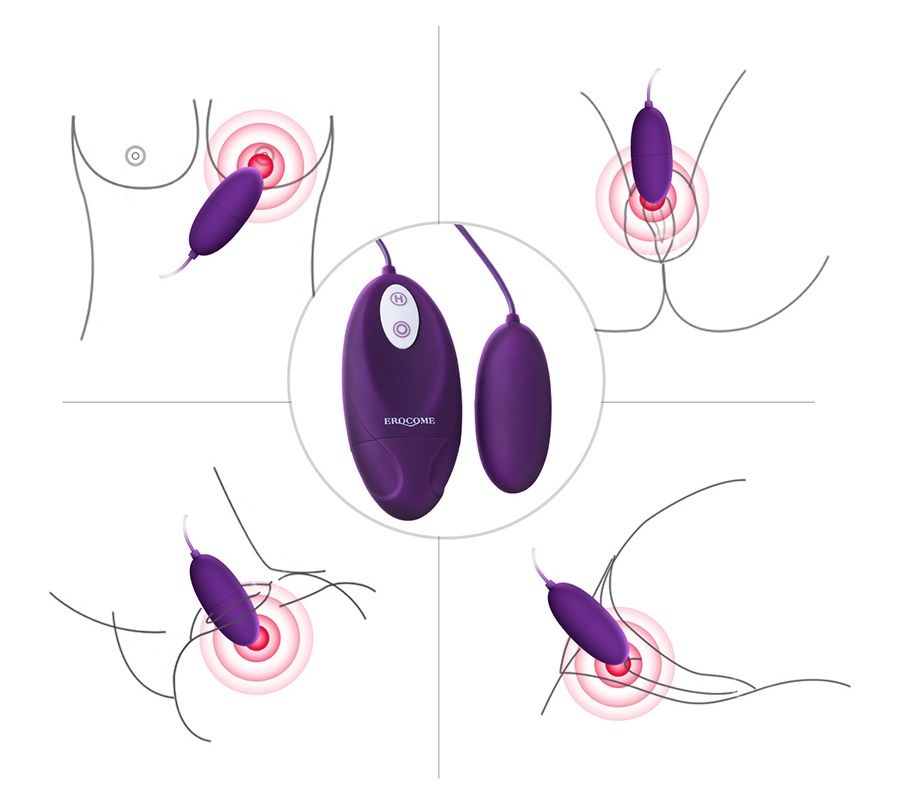 With a compact, travel-ready size the Erocome Lyra Solo Wire... Erocome - Lyra Solo Egg - Purple photo-15