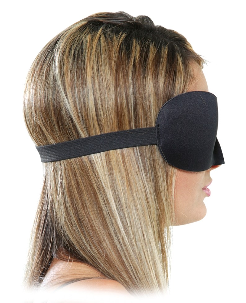 Take sensory play to the next level with this Deluxe Fantasy... Fetish Fantasy - Deluxe Love Mask - Black photo-2