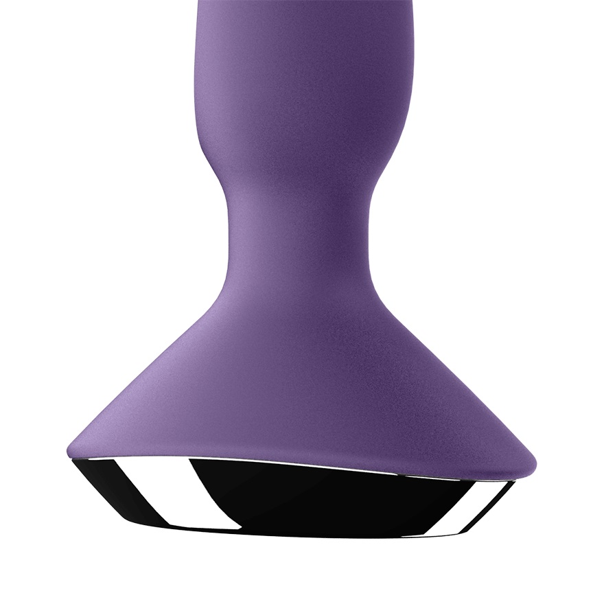 Enjoy seductive backdoor stimulation with the Satisfyer Plug... Satisfyer - Plug-ilicious 1 Vibrator - Purple photo-4