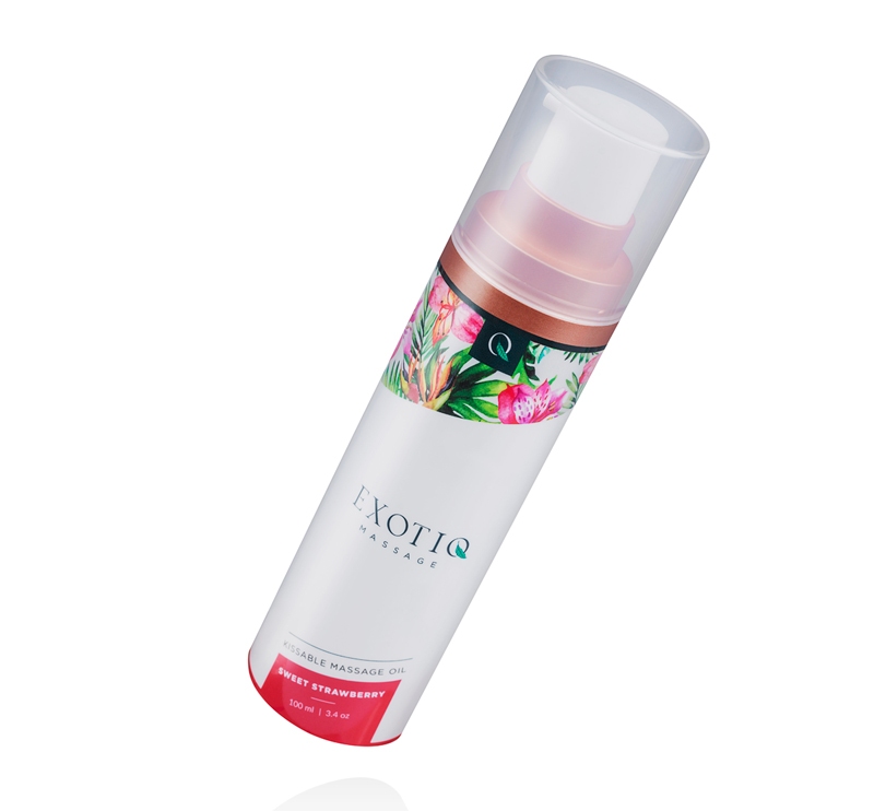 Enjoy the relaxing effect of Exotiq massage oil. This massag... Exotiq - Massage Oil Sweet Strawberry - 100ml photo-3