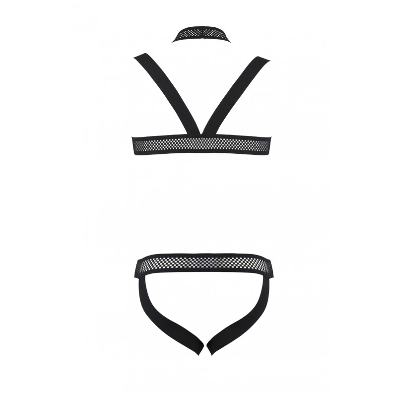 Passion is lingerie made in the European Union with strict q... Passion - Jacob 2pcs Set - Black - S/M photo-4