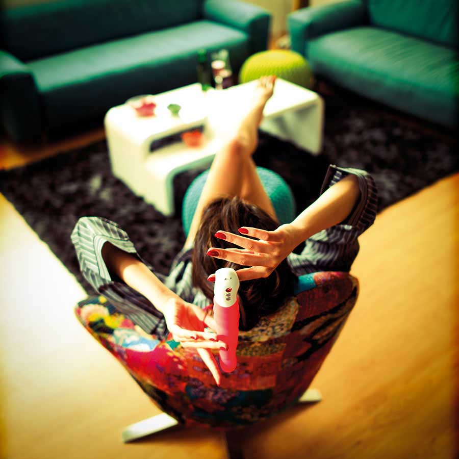 This Toy is not Joke.
With its friendly, playful appearanc... Fun Factory - G5 Der Vibe Patchy Paul - Neon Orange photo-9