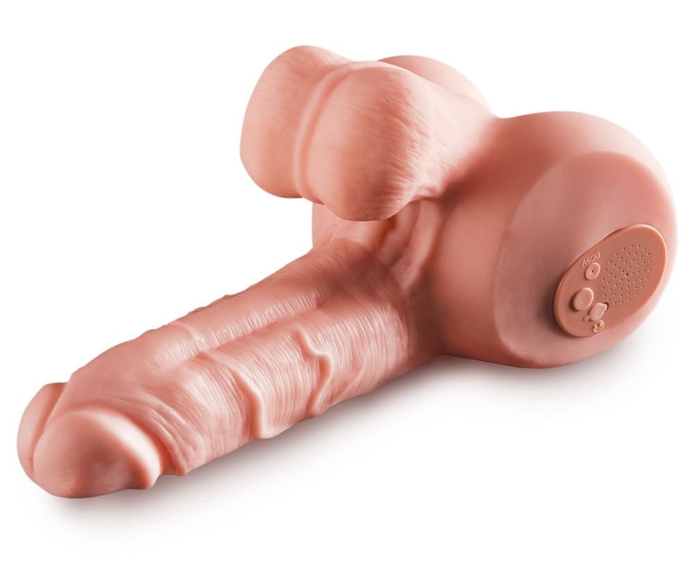 For solo fun or couple's sex!
This super masturbator doe... Pipedream - Interactive Fuck My Cock - Flesh photo-2