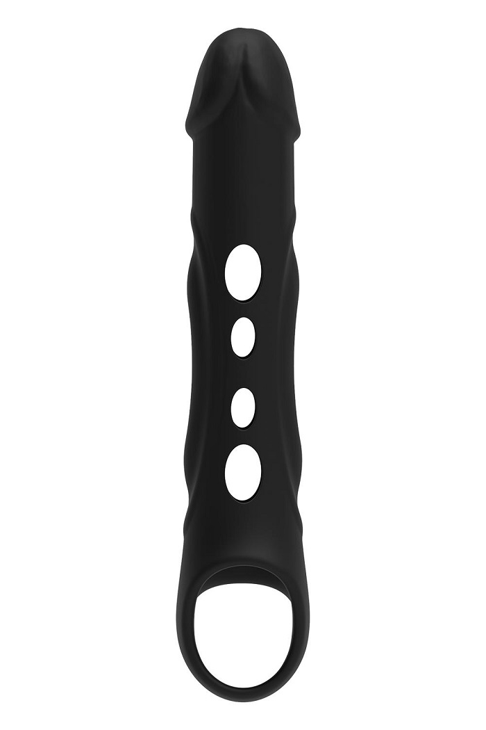 Ramrod’s Vibrating Extender provides extra length and extra ... Dreamtoys - Ramrod Vibro Extender - Black photo-5
