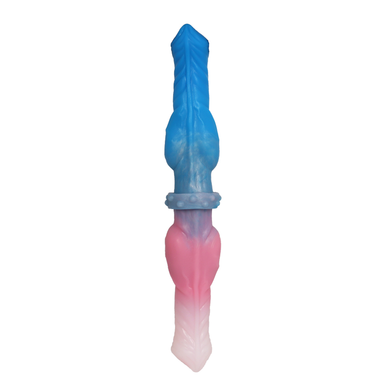 Monster dildo, double head horse penis
Material: Liquid si... FAAK - Monster Double Dildo - Macaron photo-2