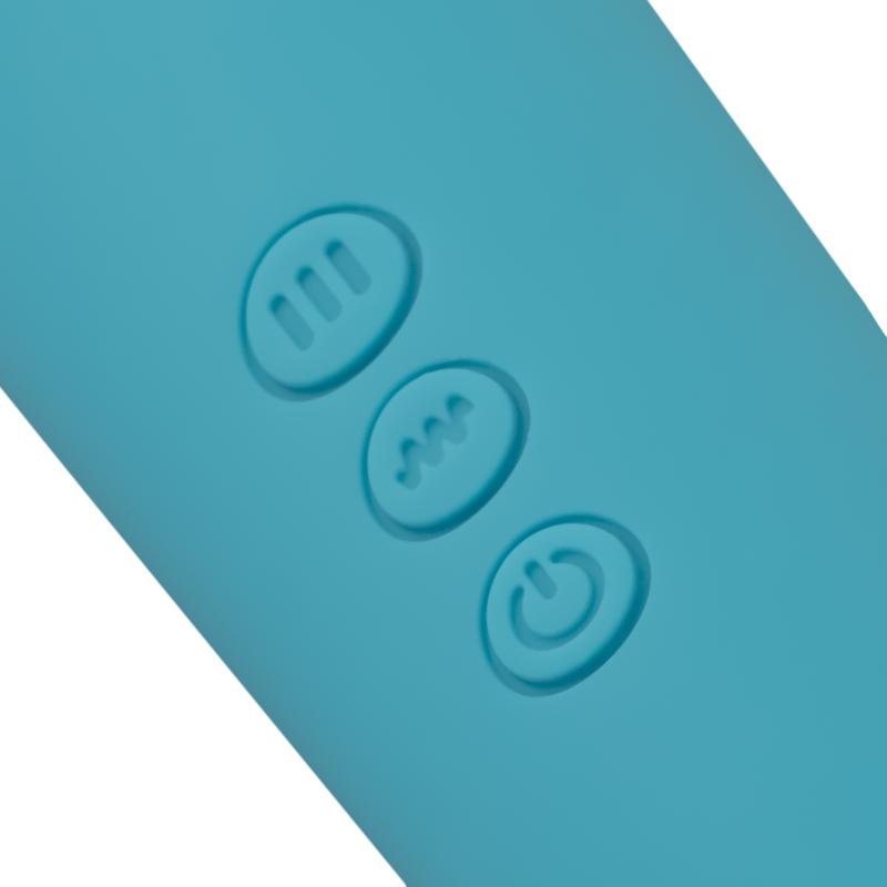 This wand vibrator from the Cala Azul collection is perfect ... Cala Azul - Maria Wand Vibrator - Blue photo-9