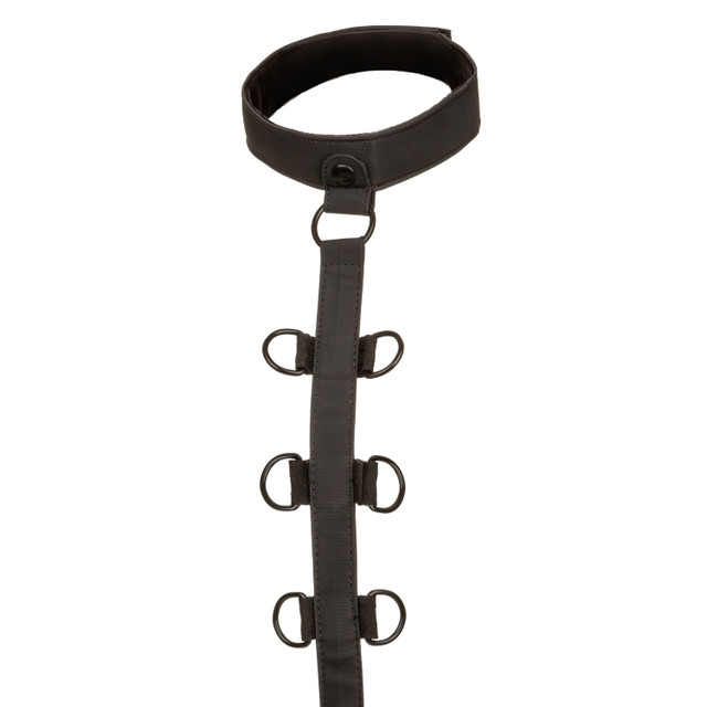Push the boundaries of pleasure and embrace endless bondage ... CEN - Boundless Collar Body Restraint - Black photo-3