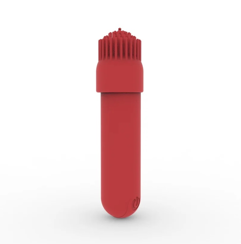 Silicone vibro bullet with 3 attachments
Vibration Modes: 1... Liebe Seele - Bullet Vibrator w Attachment - Red photo-3