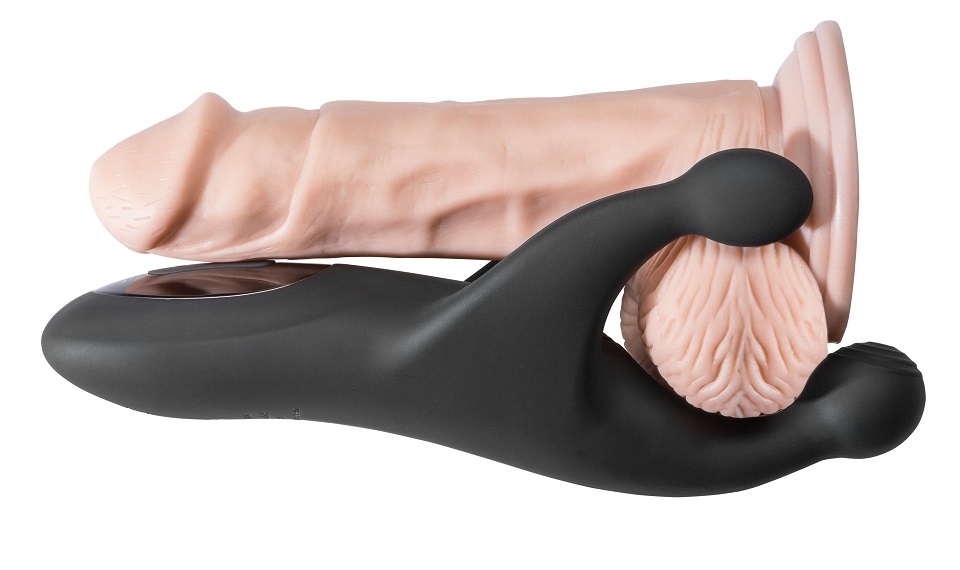 Stimulator imaginatively and cleverly designed for stimulati... Malesation - Angel Cock Stimulator - Black photo-5