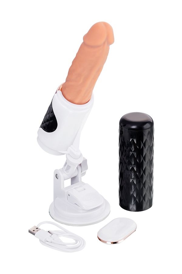 The elegant design hides a powerful tool for enjoyment. Deli... Motor Lovers - Sekster Sex Machine - Black photo-3