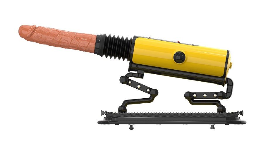Fuck machine with double function dildo attachment
Input vo... Z-Sex - Sex Machine X5 Connect App - Yellow photo-5