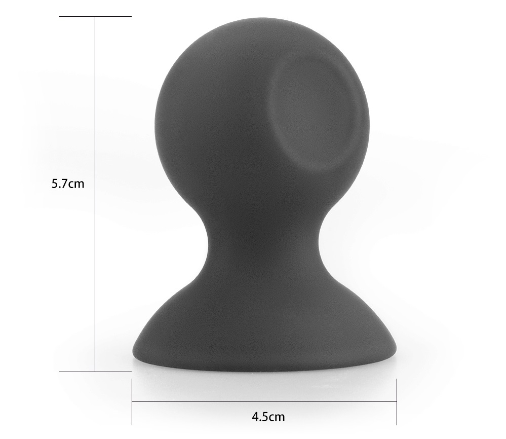 For those who have nipples that enjoy stimulation, these nip... Lovetoy - Bondage Fetish Nipple Suckers - Black photo-5