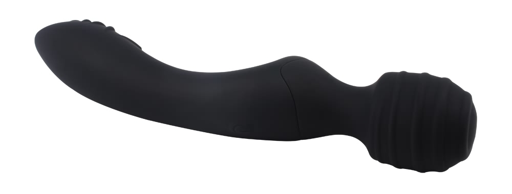 Dual-ended, 8 Frequency Vibrations, Magnetic USB charger, Su... Chisa - Dual-Ended Ultimate Wand - Black photo-2