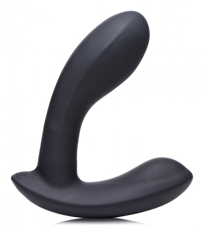 Designed to give a shock to your system, this Vibrating E-St... Zeus Electrosex - E-Stim Pro Prostate Vibe - Black photo-4