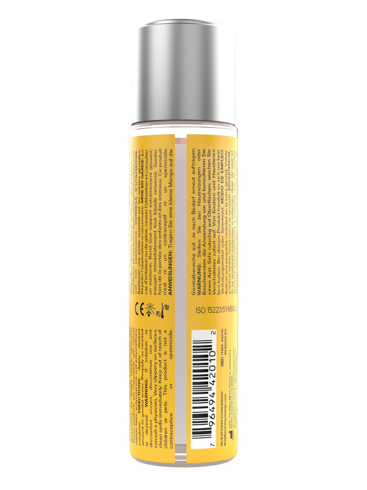 Adult fun meets adult flavors in our popular water-based Coc... JO - Cocktail Mimosa Lubricant - 60ml photo-2