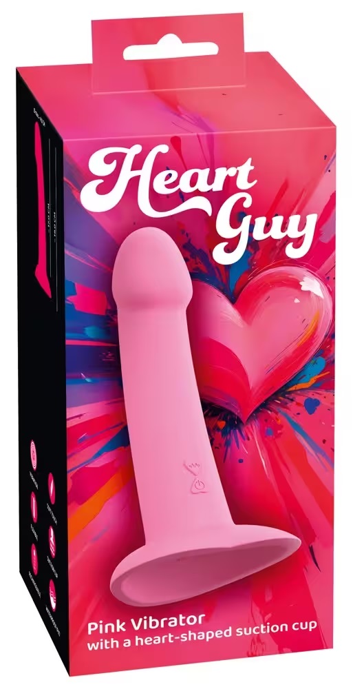 A powerful guy with a heart!
The pink vibrator, Heart Guy Pi... You2Toys - Heart Guy Vibro Dildo - Pink photo-12