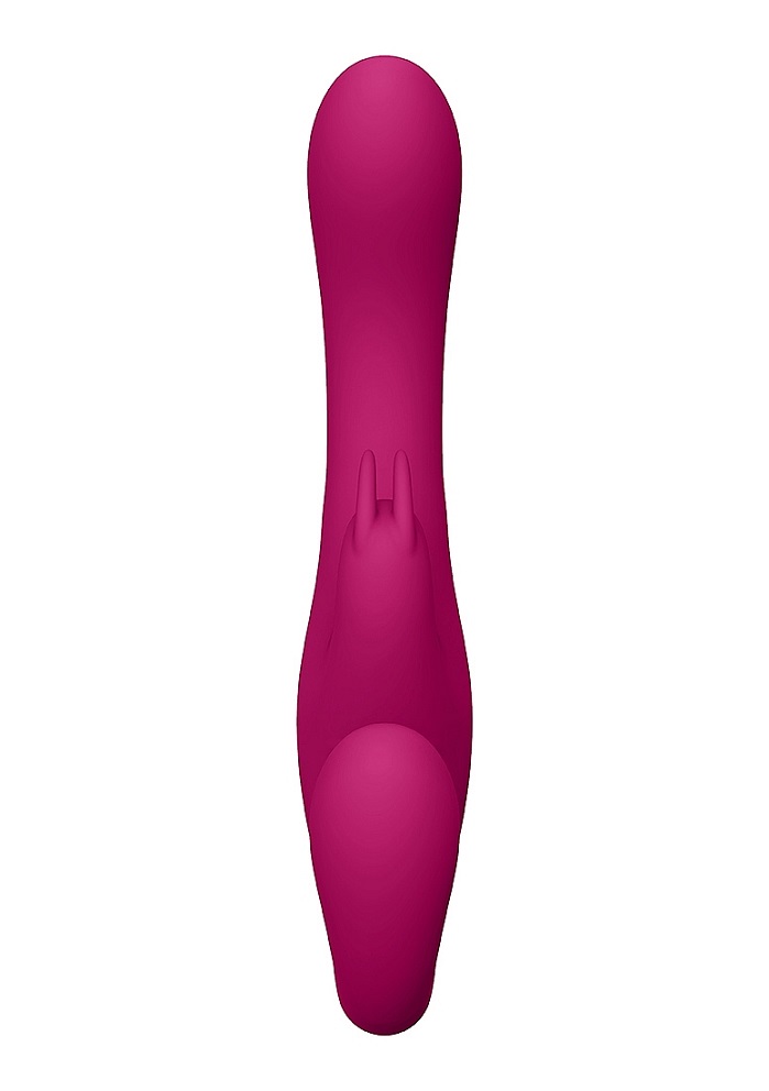 SUKI is one of the most Innovative and best vibrating strapl... Vive - Suki Strapless Rabbit Strap-On - Pink photo-3