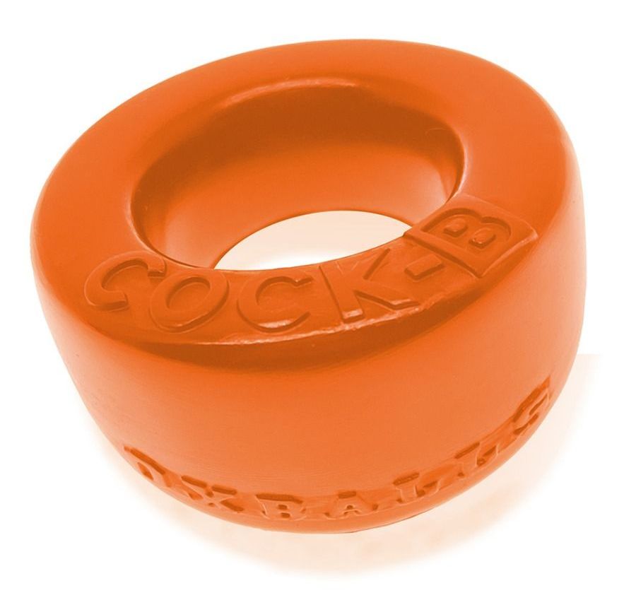 COCK-B is a lush, squishy-soft “padded” cockring that’s perf... Oxballs - Cock-B Bulge Cockring - Orange photo-2