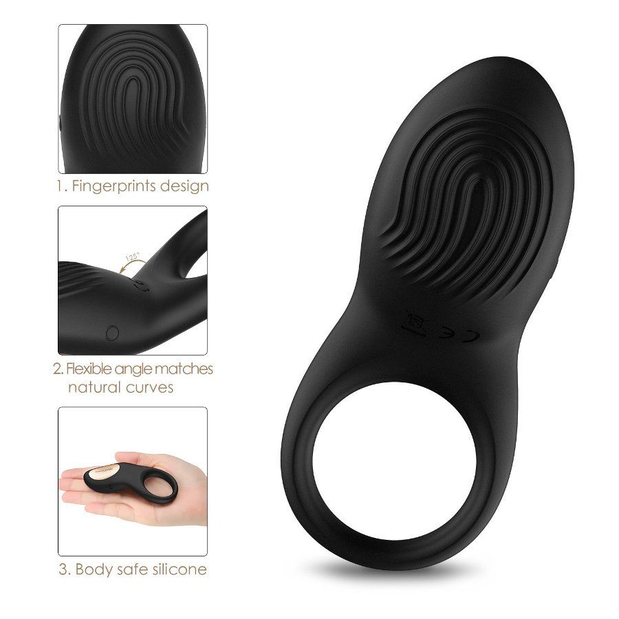Sagitta is an specially designed for couples.It is with the ... Erocome - Sagitta - Black photo-11