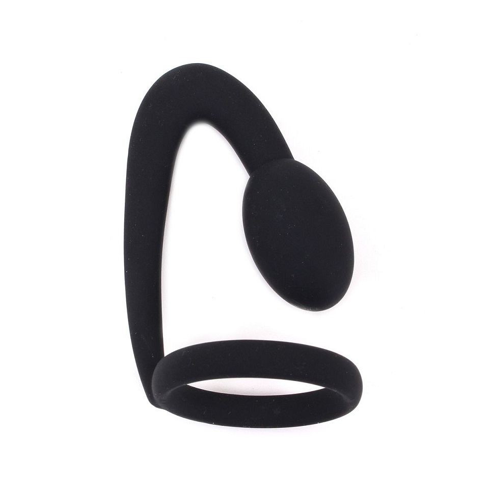 Silky smooth P-Spot Anal lock made from high quality silicon... Kiotos - P-Spot Anal Lock w Ring photo-2