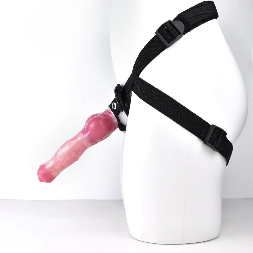 Material: silicone
Intotal L: 21cm
Insert L: 18.5cm
Diamete... FAAK - Hellhound Dani Strap-On - Rosy photo-3