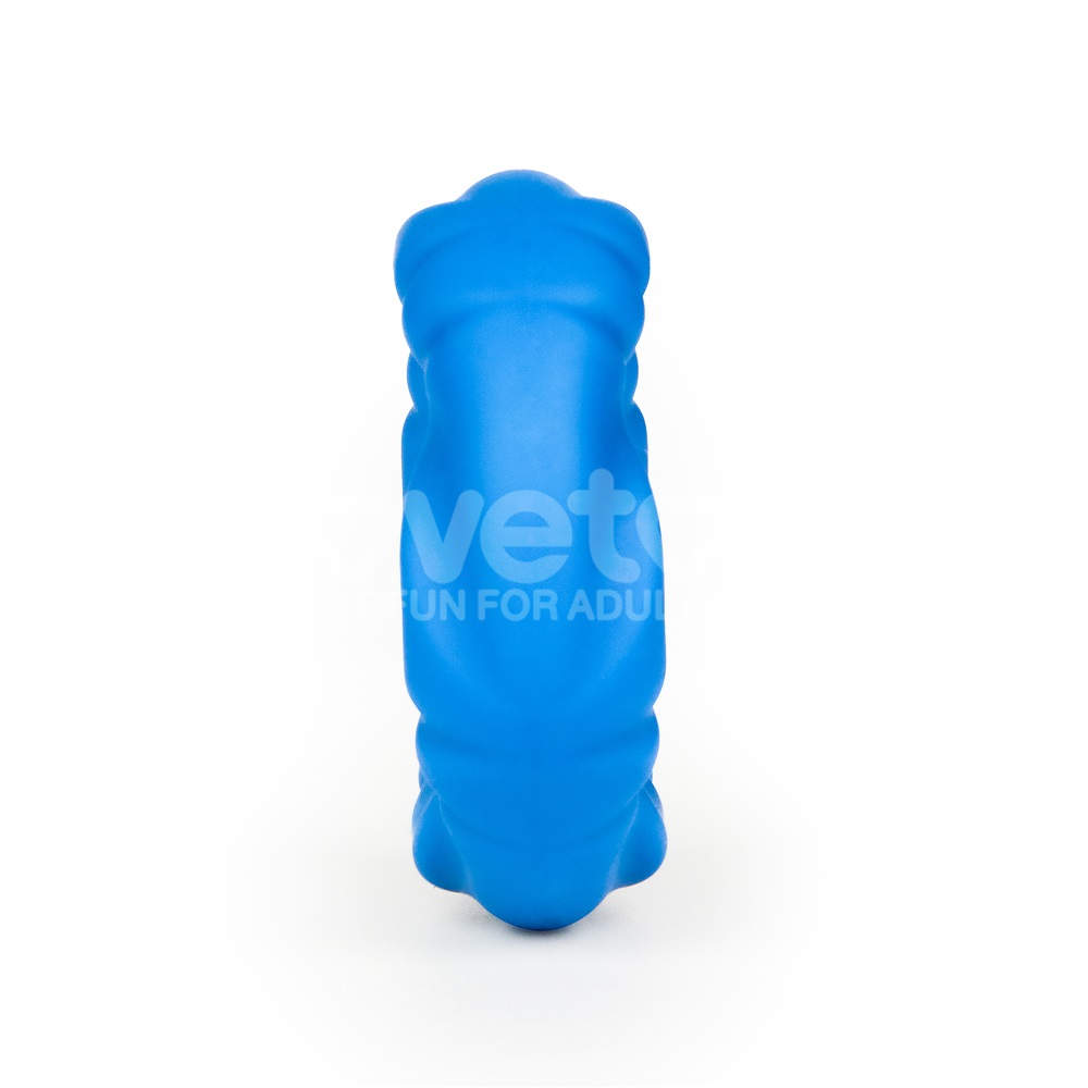 Elevate your experience with the Ridge Bump Stretcher, boast... Lovetoy - Pinnacle Pro Ridge Bump Stretcher - Blue photo-6
