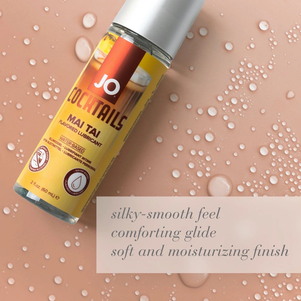 Adult fun meets adult flavors in our popular water-based Coc... JO - Cocktail Mai Tai Lubricant - 60ml photo-3