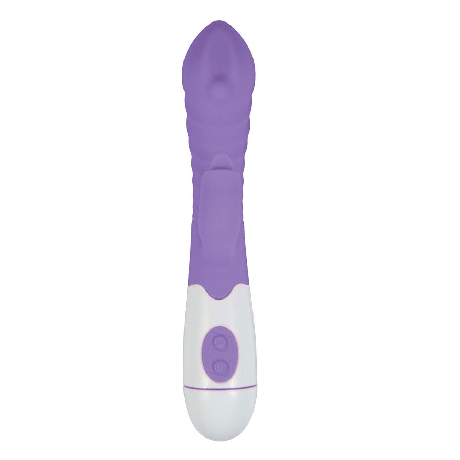 The Lotus Sensual Massager #5 features dual-motors to delive... Nasstoys - Lotus #5 G-Spot Vibrator - Purple photo-3