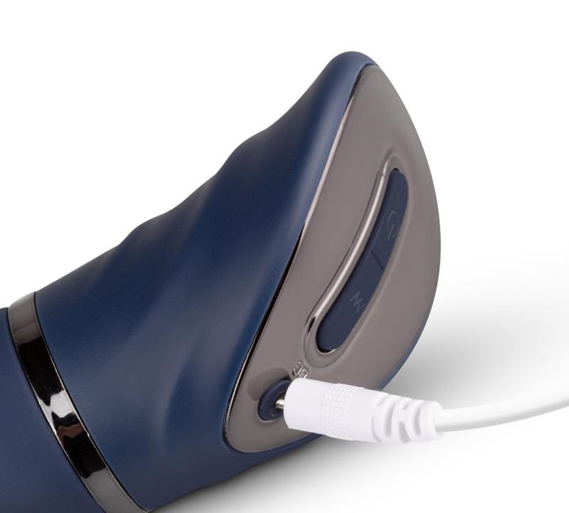 Stimulate all your sensitive spots at the same time with the... Easytoys - Midnight Rabbit Vibe - Blue photo-8