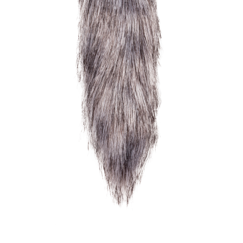 Feel the soft tickles against your legs from the faux fur ta... Easytoys - Fox Tail Plug - Gold photo-3