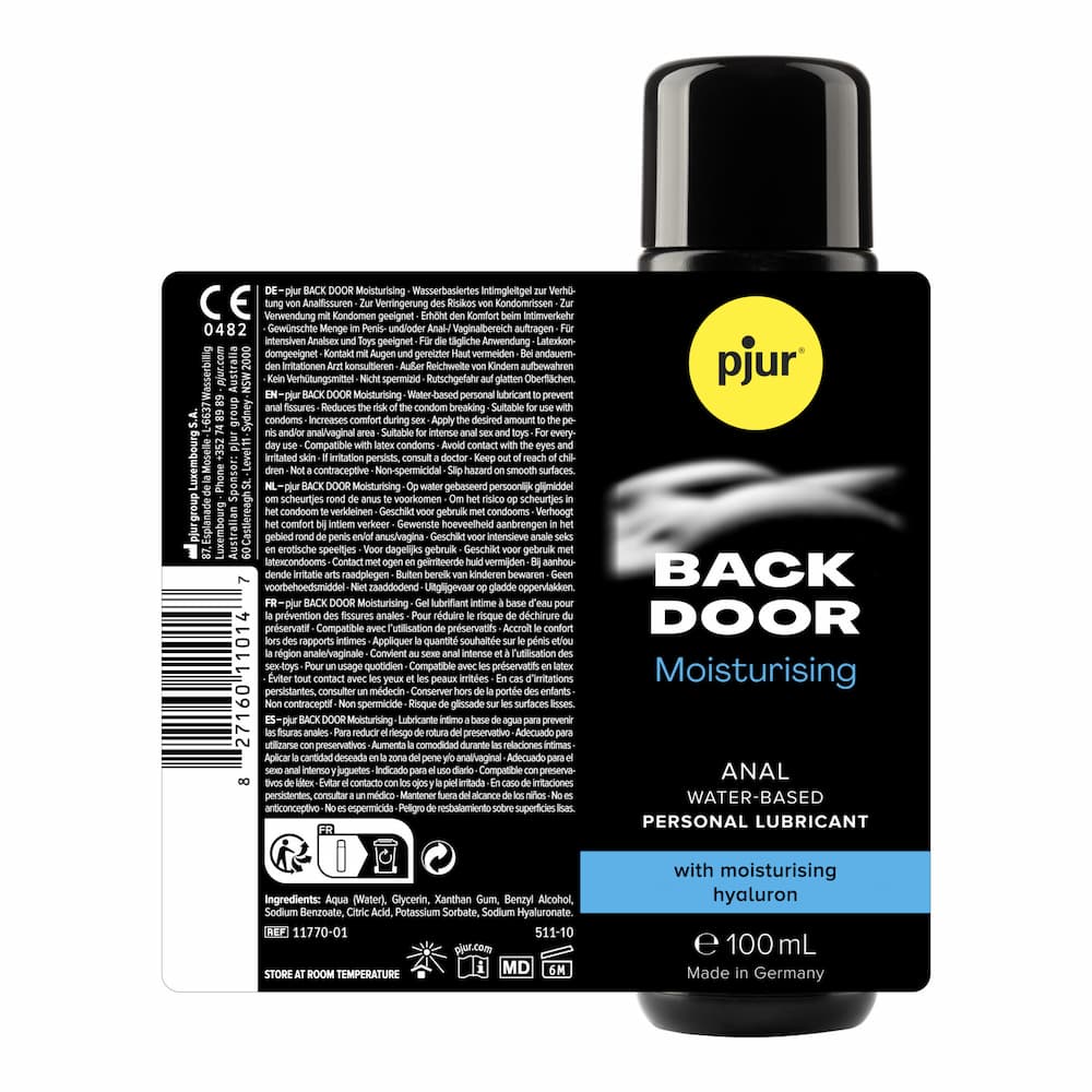 A water-based lubricant that feels almost like silicone, pju... Pjur - Back Door Comfort Water Anal Glide - 30ml photo-3