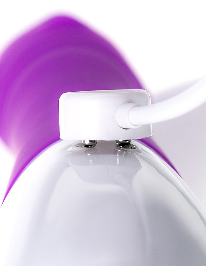 Pulsating balls rabbit vibrator with 7 vibrating modes and m... JOS - Taty Pulsating Rabbit Vibrator - Purple photo-8