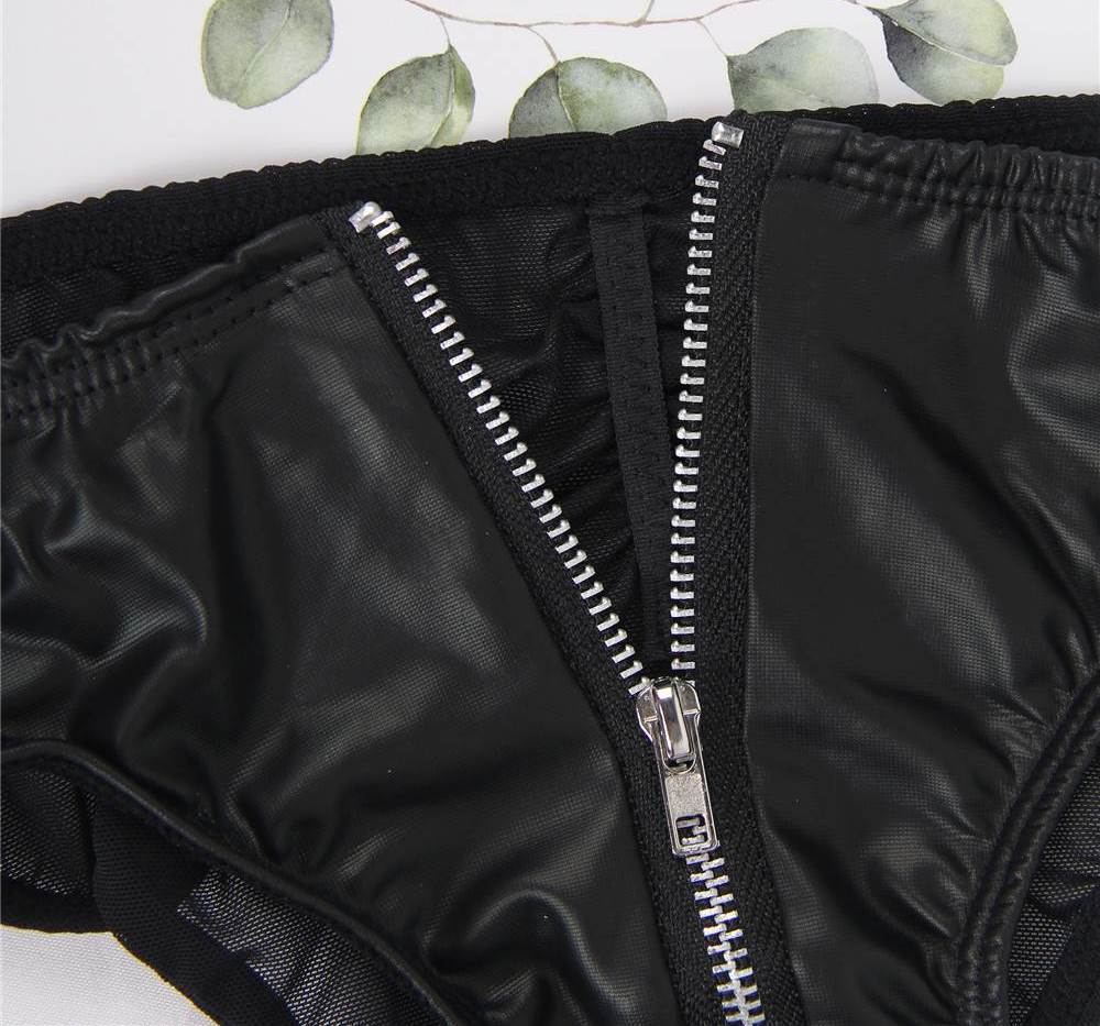 Sexy Panty with Zipper
Material 95&... Ohyeah - Zipper Panties - Black - M photo-7