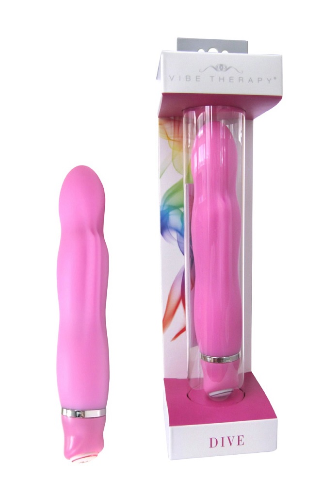From the exceedingly lavish Vibe Therapy range comes Dive. T... Vibe Therapy - Dive Classic Vibrator - Pink photo-2