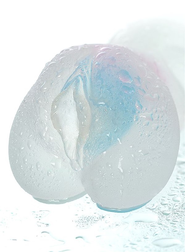 Would you like to be swept by waves of pleasure? Try this th... Juicy Pussy - Crystal Wave Masturbator - Clear photo-8