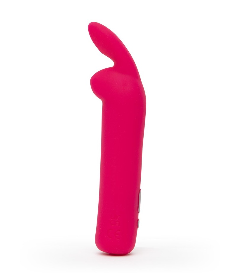 Small enough to slip in your pocket but strong enough to pro... Happy Rabbit - Ears Vibro Bullet - Pink photo-3