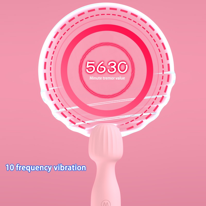 Mini massager with 10 kinds of vibration
Rechargeable li-ba... Secwell - Mini Wand Massager - Yellow photo-5