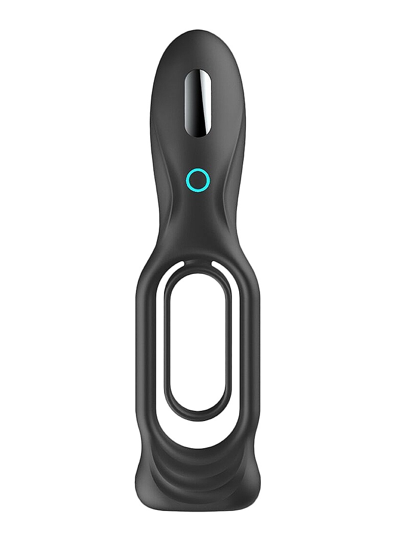 With two F1 motors revving up to 12000RPM and boasting 10 di... Sono - #88 Vibro Cock Ring - Black photo-3