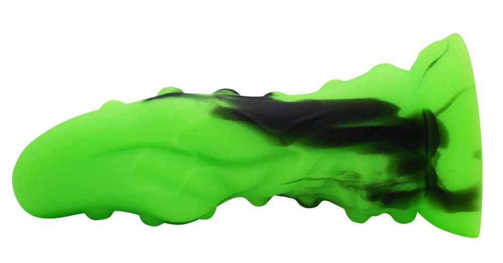 Aligator head shape dildo anal plug perfect softness
&... FAAK - Aligator Dildo - Green/Black photo-11