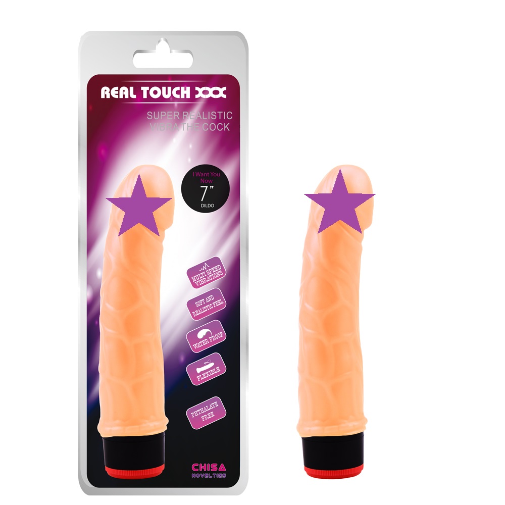 Multi-Speed Vibrations, Waterproof, Phthalate Free.
Materia... Chisa - 7″ Vibe Cock - Flesh photo-2