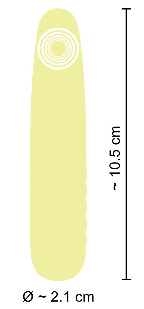 The beautiful, pastel-coloured Mini Vibrator from the Cuties... Cuties - Mini Bullet Vibrator - Yellow photo-9