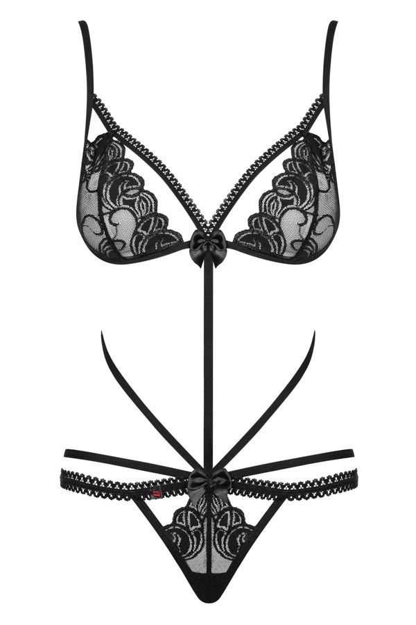 Imagine the moment you’re walking into your bedroom wearing ... Obsessive - Wonderia Teddy - Black - S/M photo-7